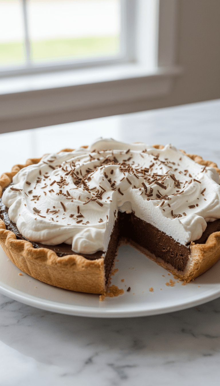 Joanna Gaines French Silk Pie