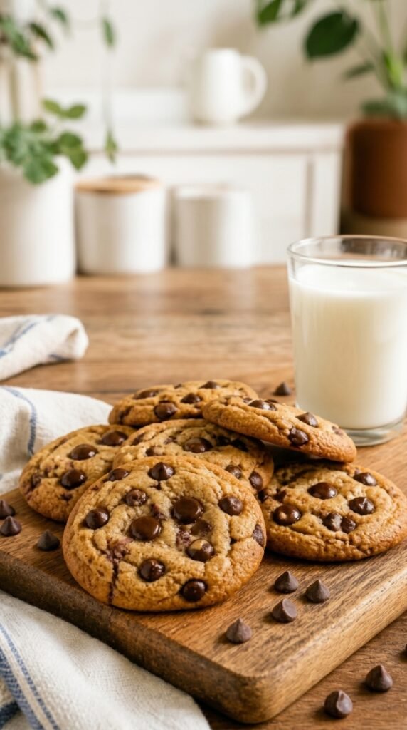 Blue Bonnet Chocolate Chip Cookie