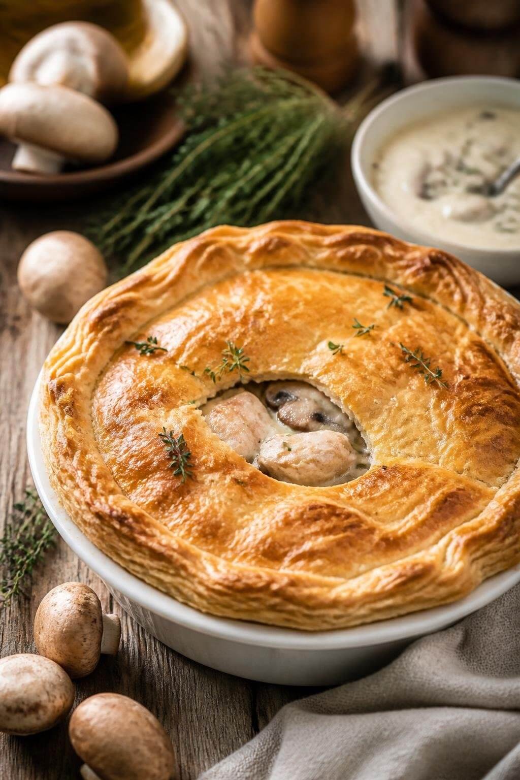 Mary Berry Chicken And Mushroom Pie