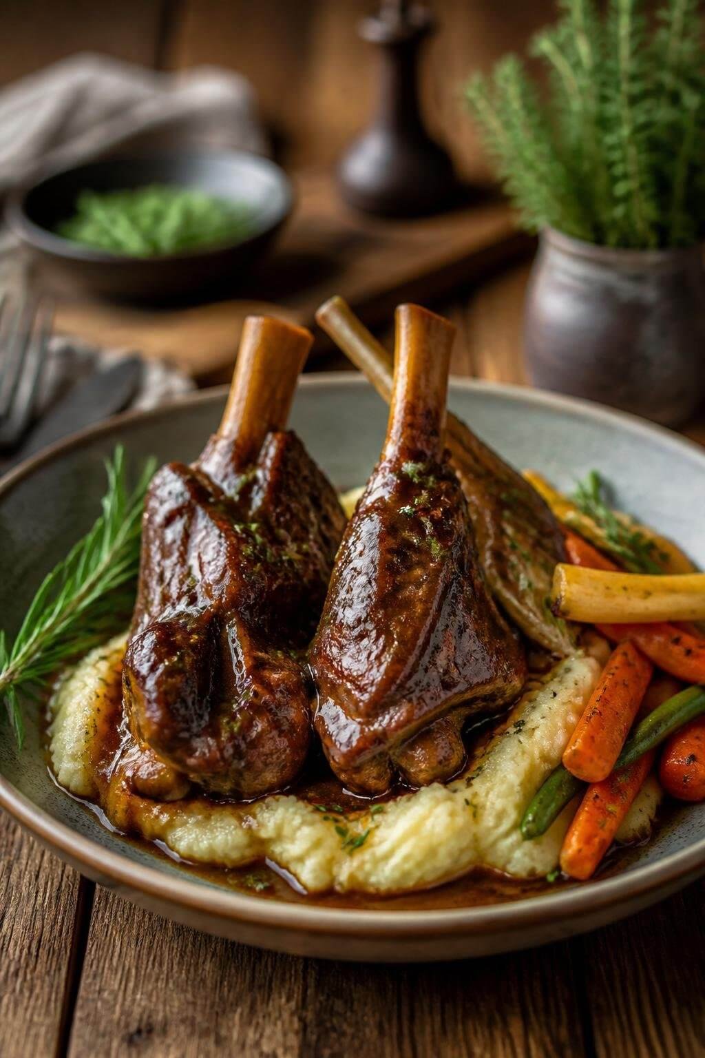 Hairy Bikers Lamb Shanks