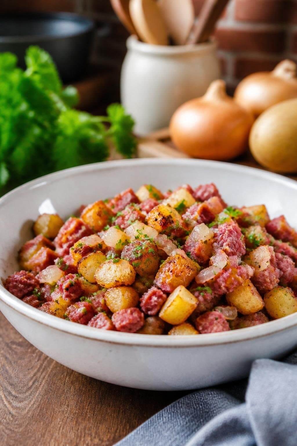 Delia Smith Corned Beef Hash