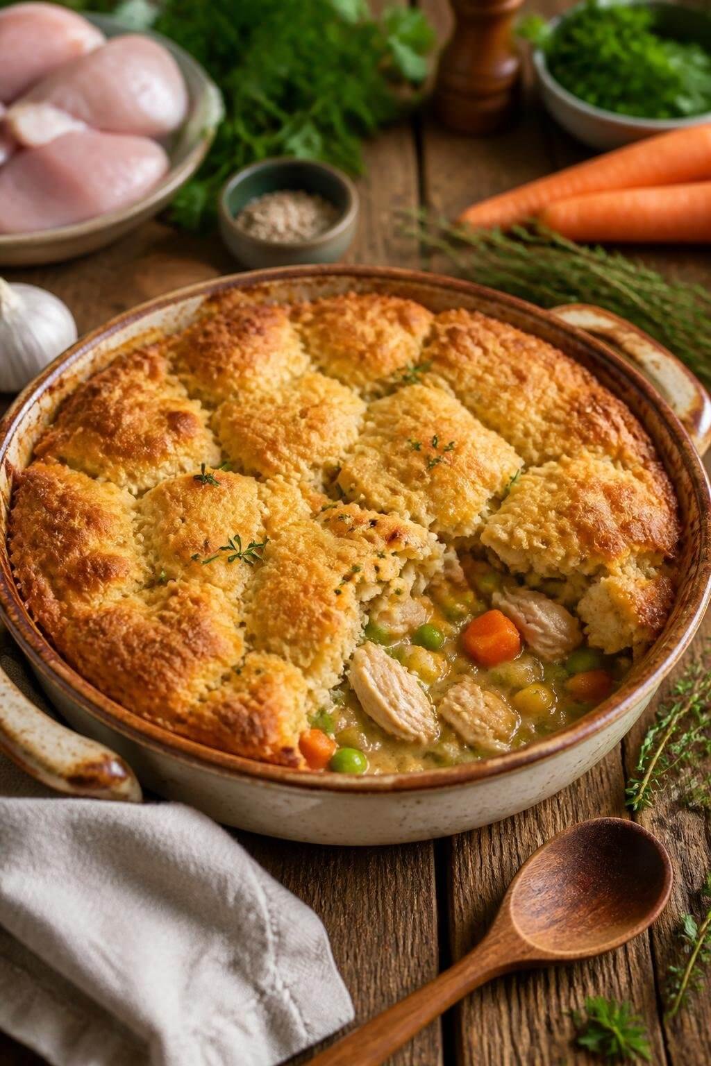 Hairy Bikers Chicken Cobbler