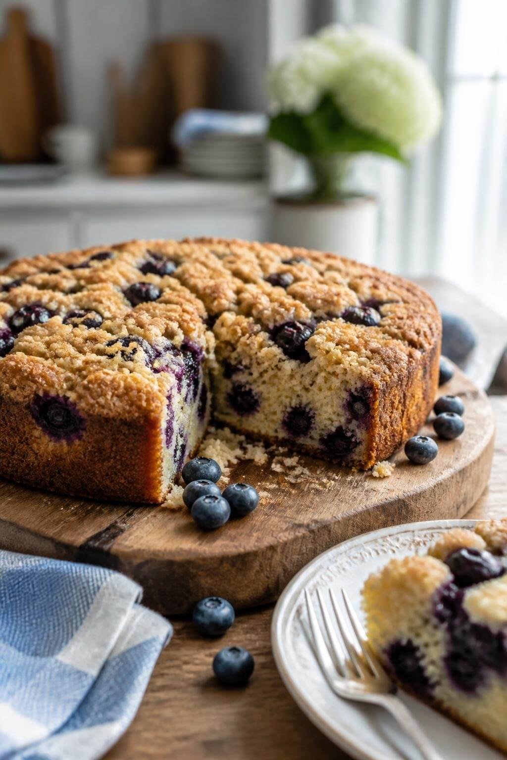 Martha Stewart Blueberry Buckle