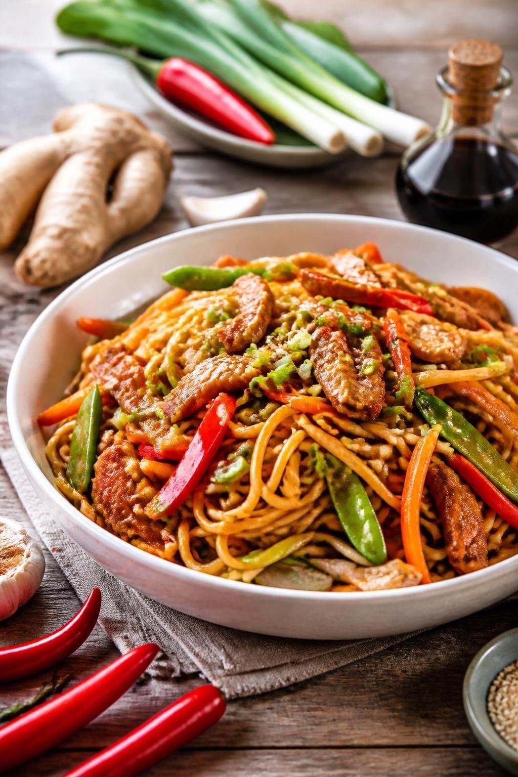Hairy Bikers Chow Mein