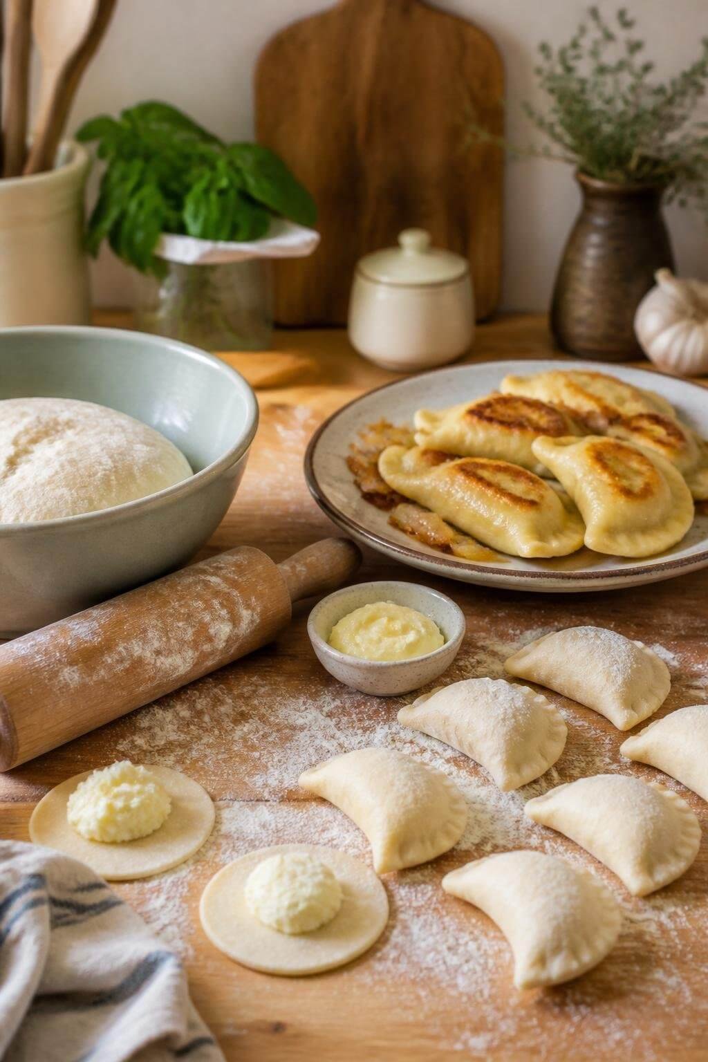 Martha Stewart Pierogi