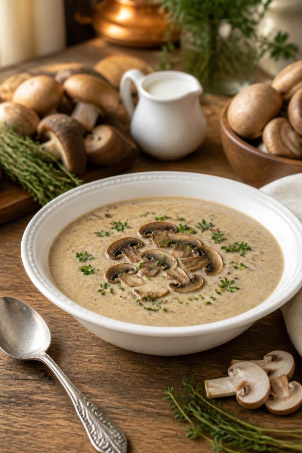 Martha Stewart French Mushroom Soup