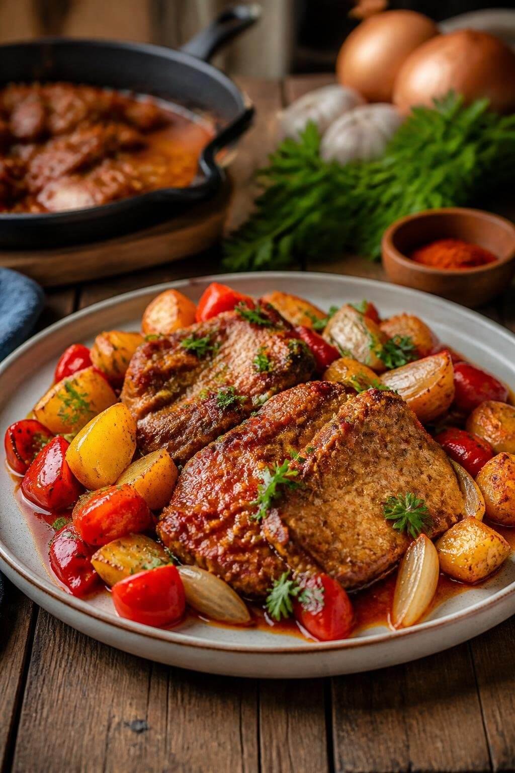 Hairy Bikers Paprika Pork
