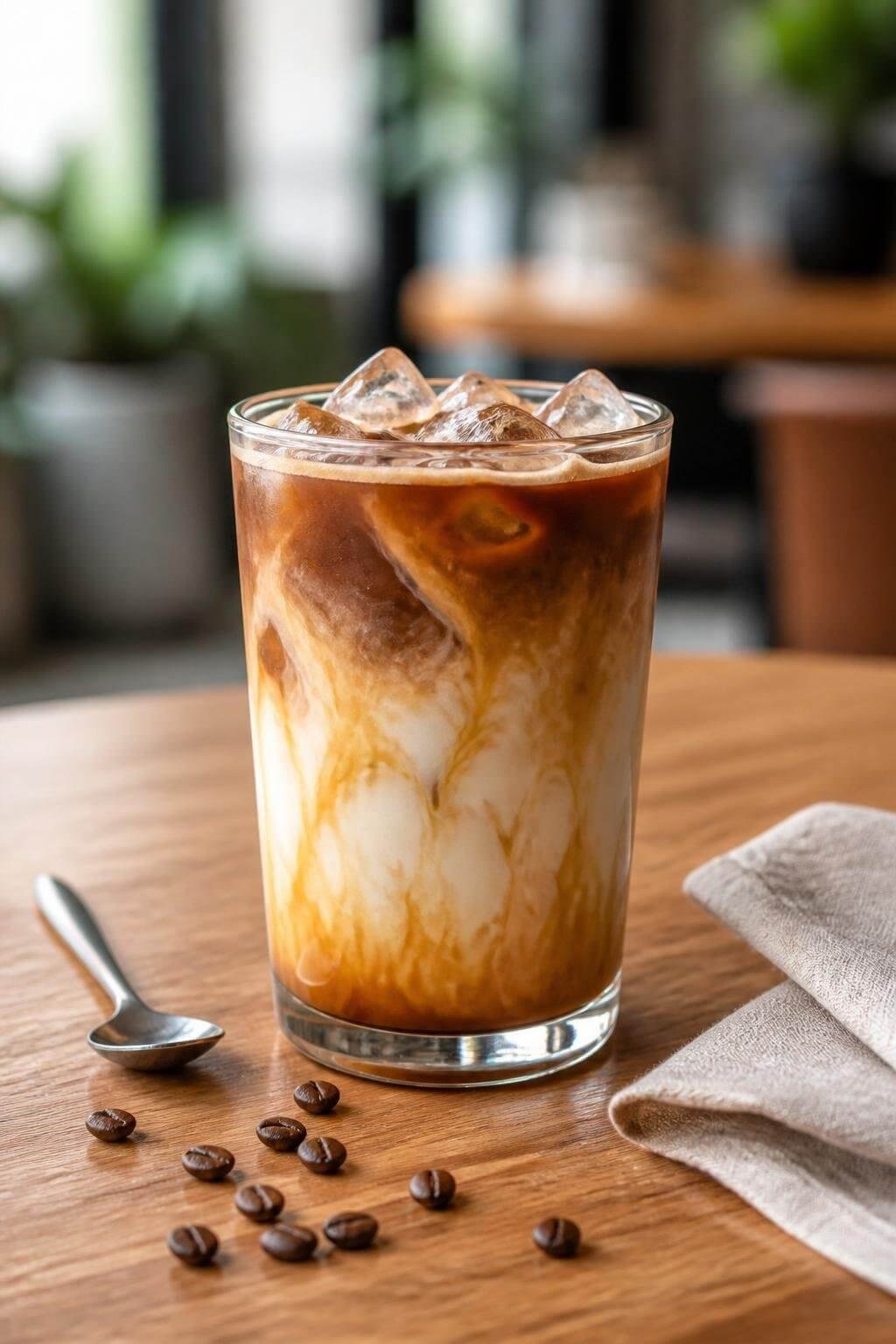 Iced Brown Sugar Oat Milk Shaken Espresso