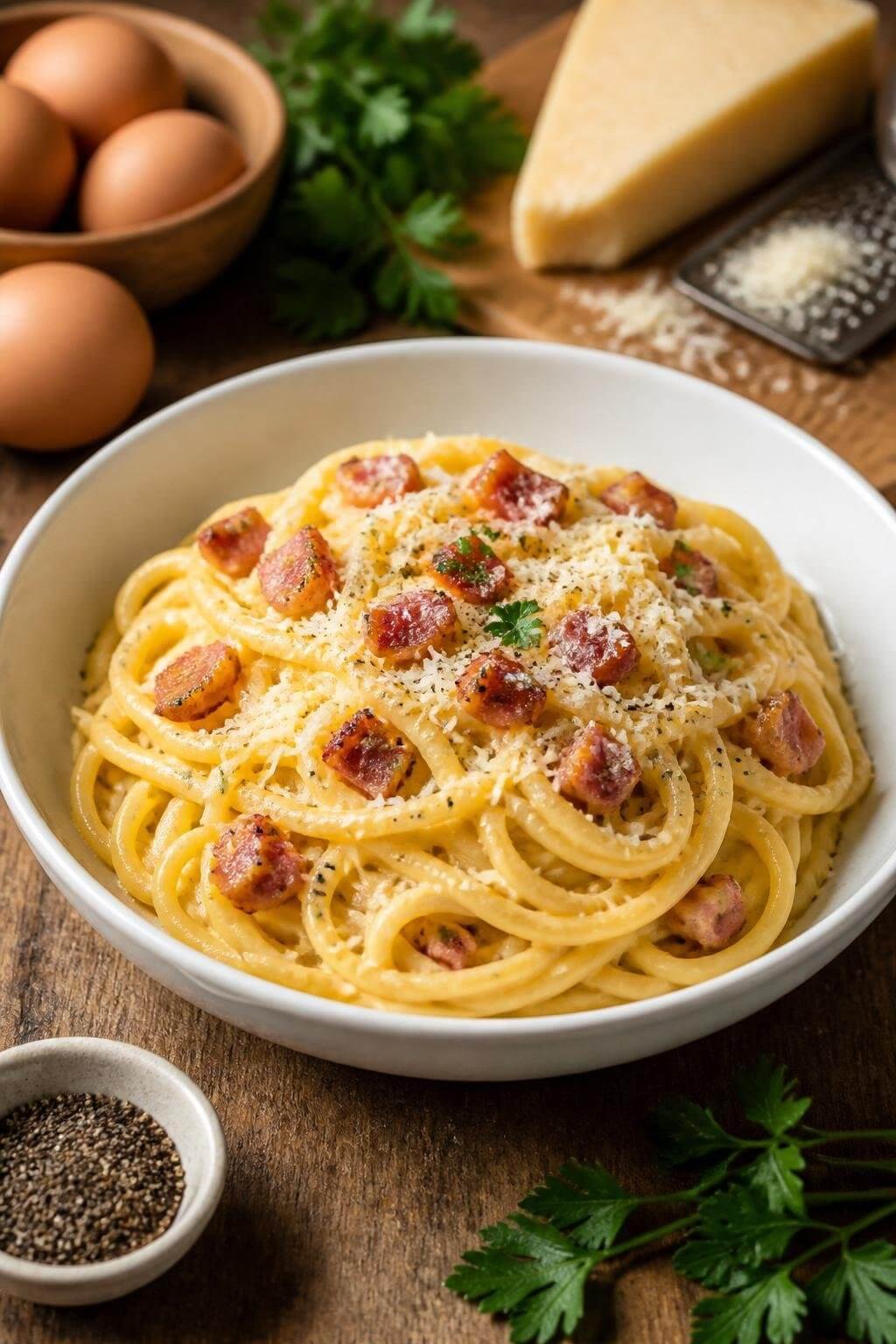 Hairy Bikers Carbonara