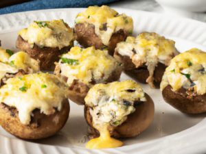 Longhorn Stuffed Mushrooms Recipe