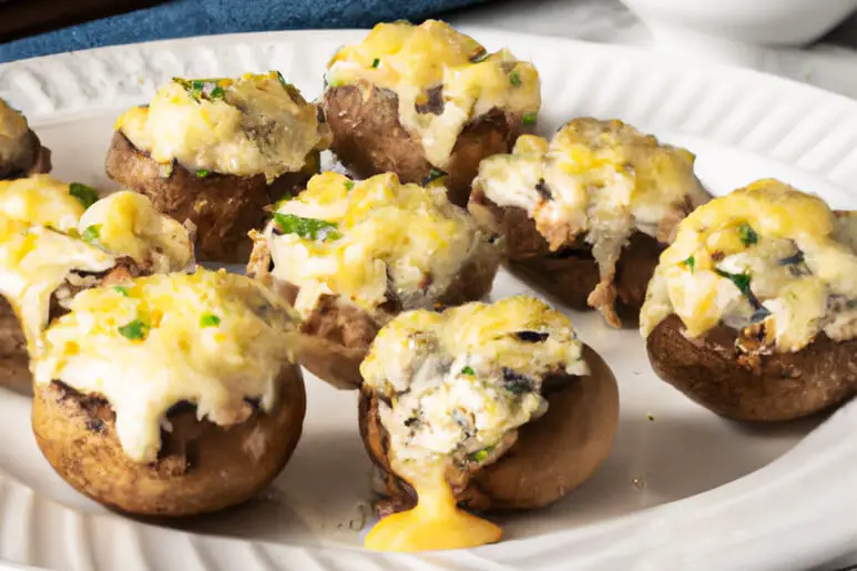 Longhorn Stuffed Mushrooms Recipe