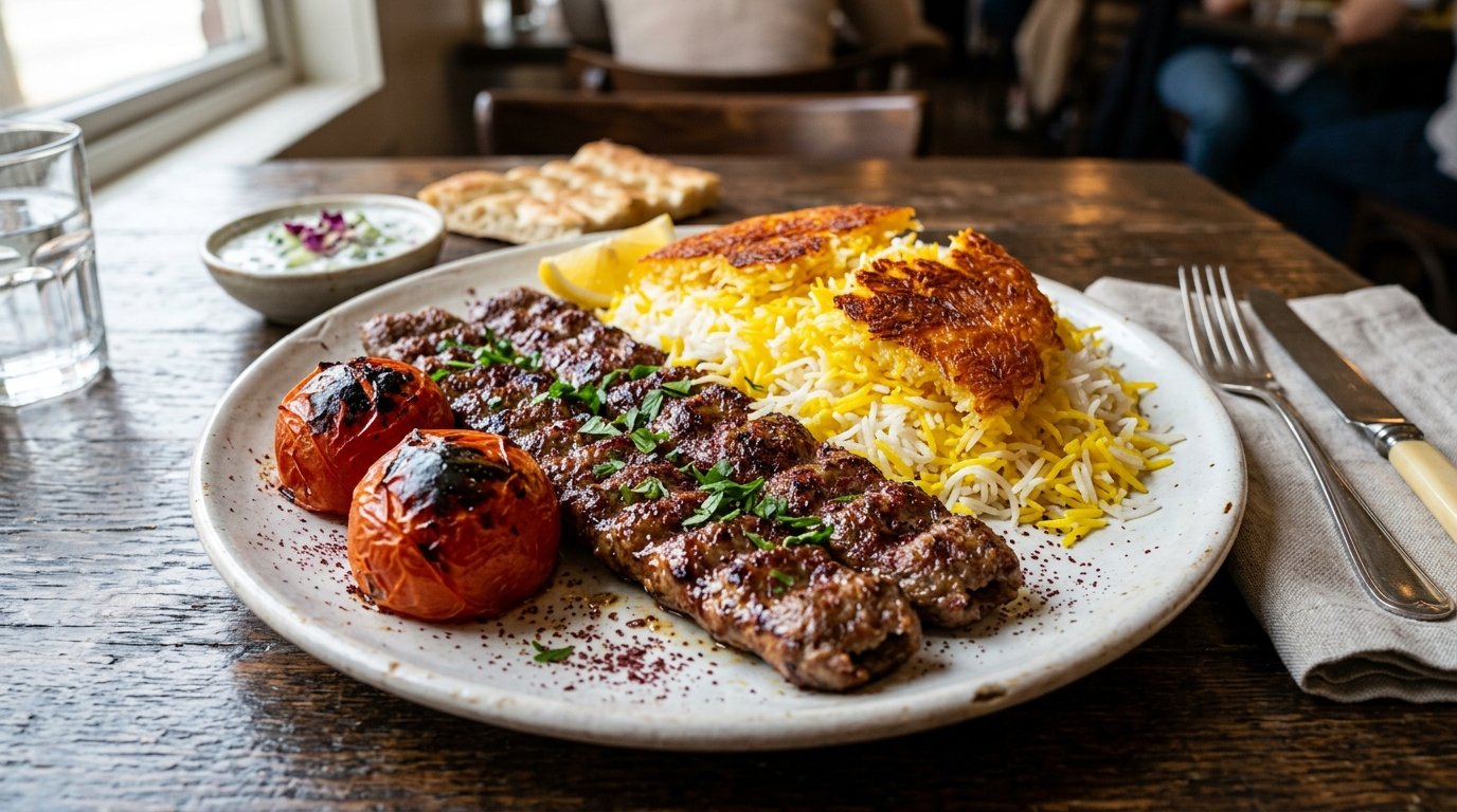 Iranian Chelo Kebab Recipe
