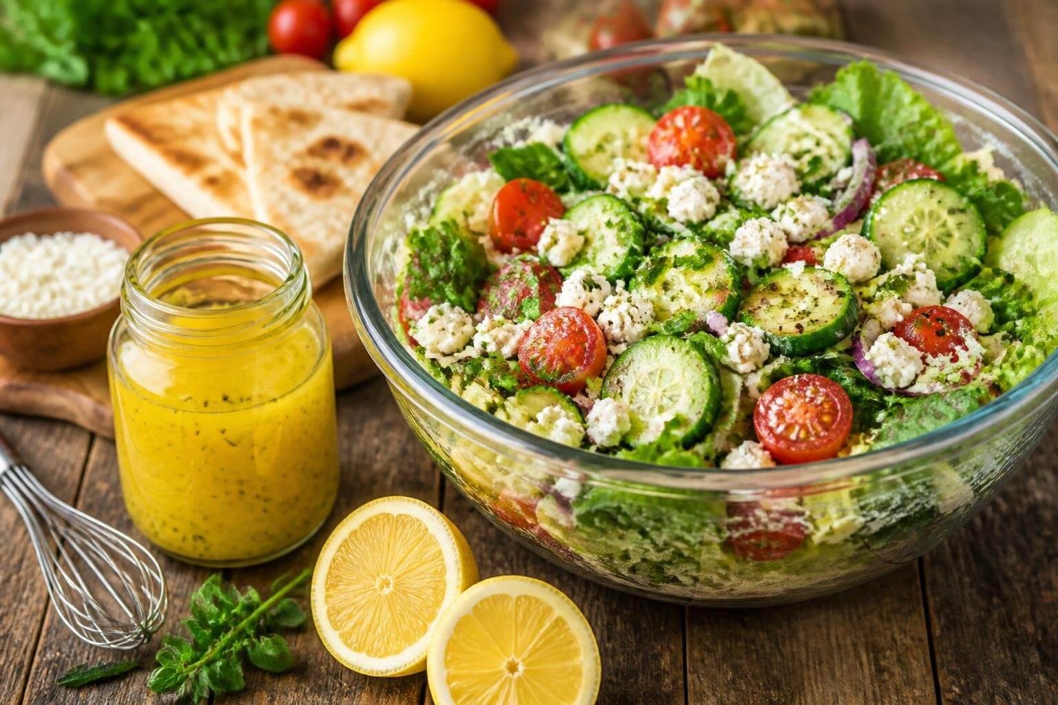 Pita Jungle Lemon Vinaigrette Recipe