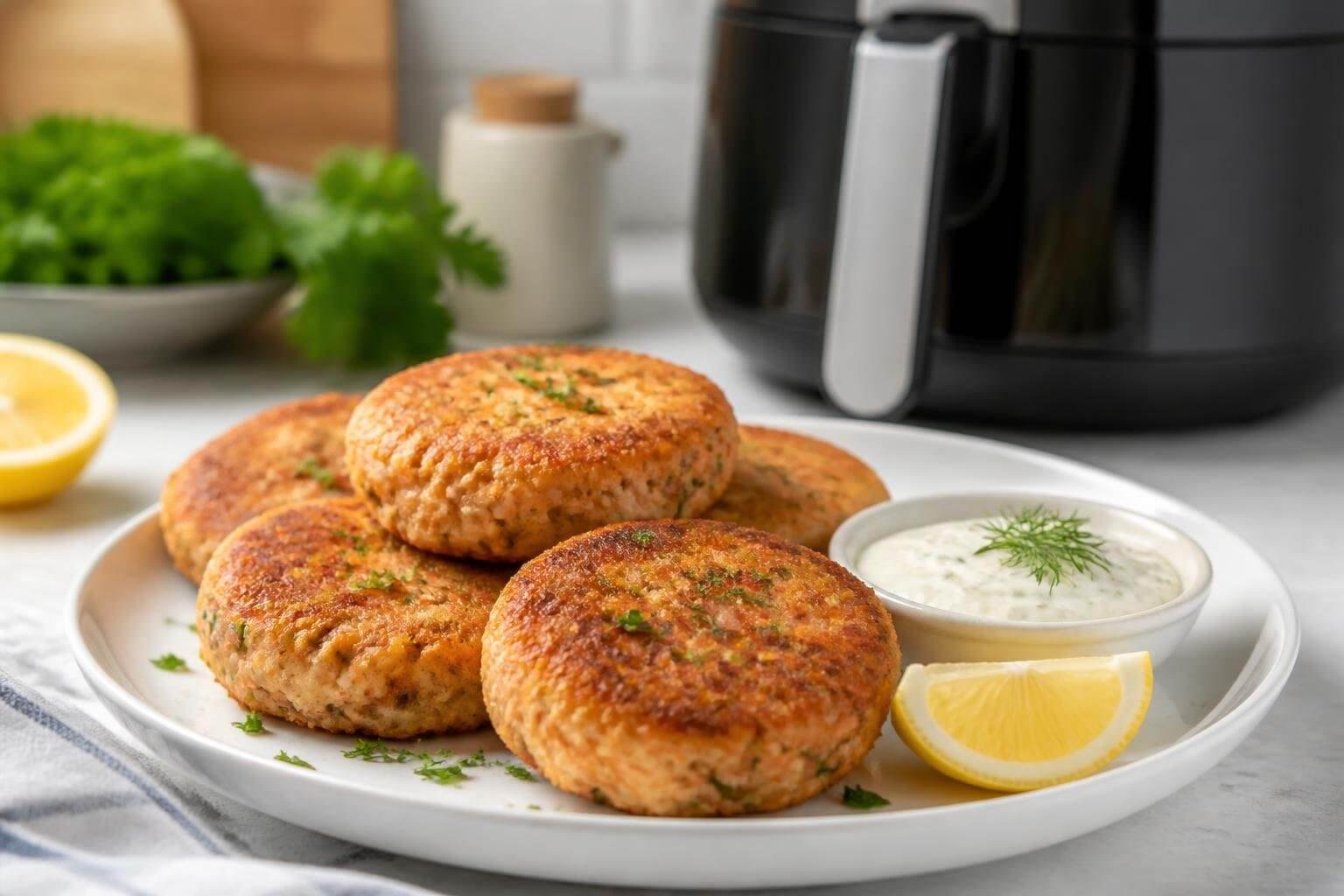 Air Fryer Salmon Patties Recipe
