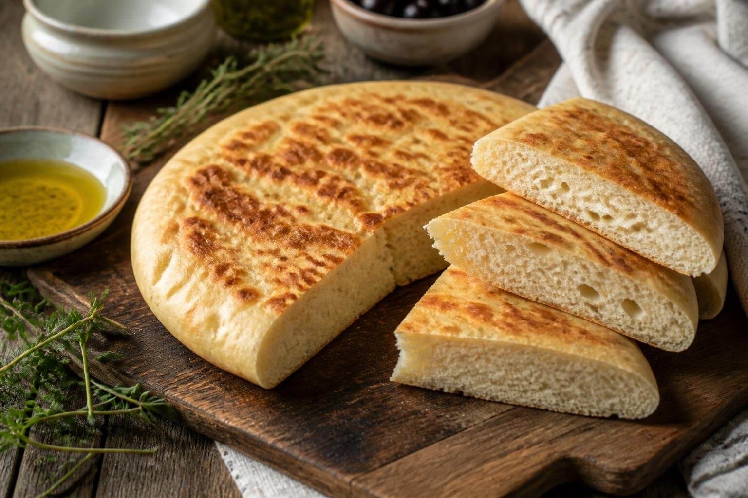 Turkish Bazlama Bread Recipe