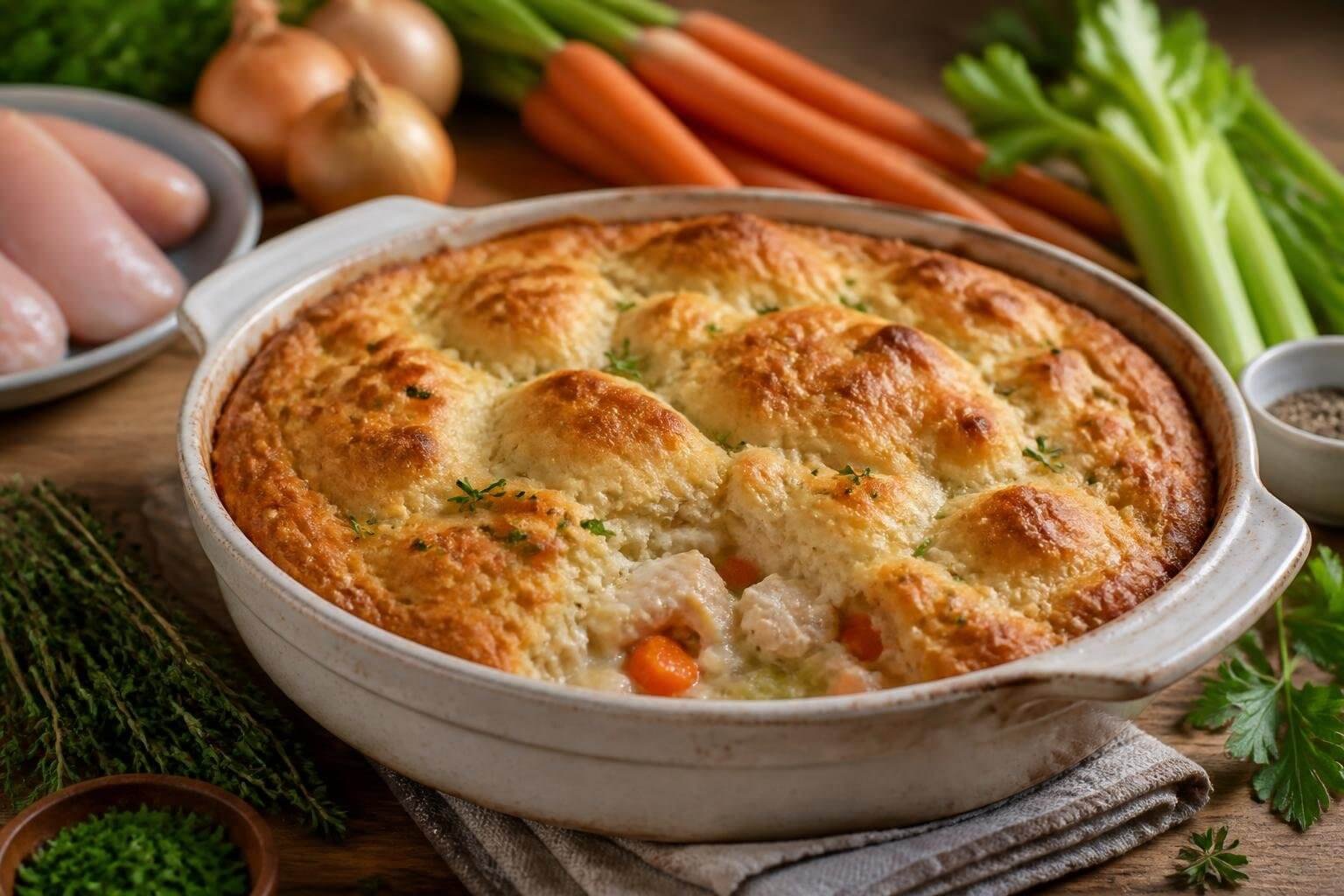 Hairy Bikers Chicken Cobbler Recipe