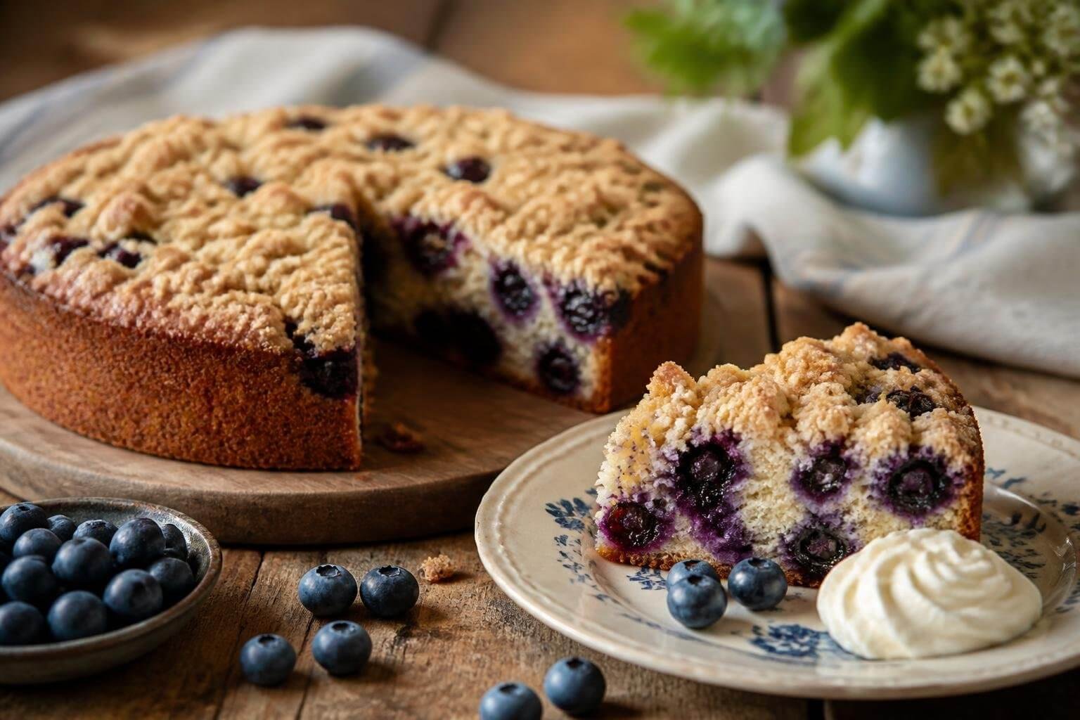 Martha Stewart Blueberry Buckle Recipe