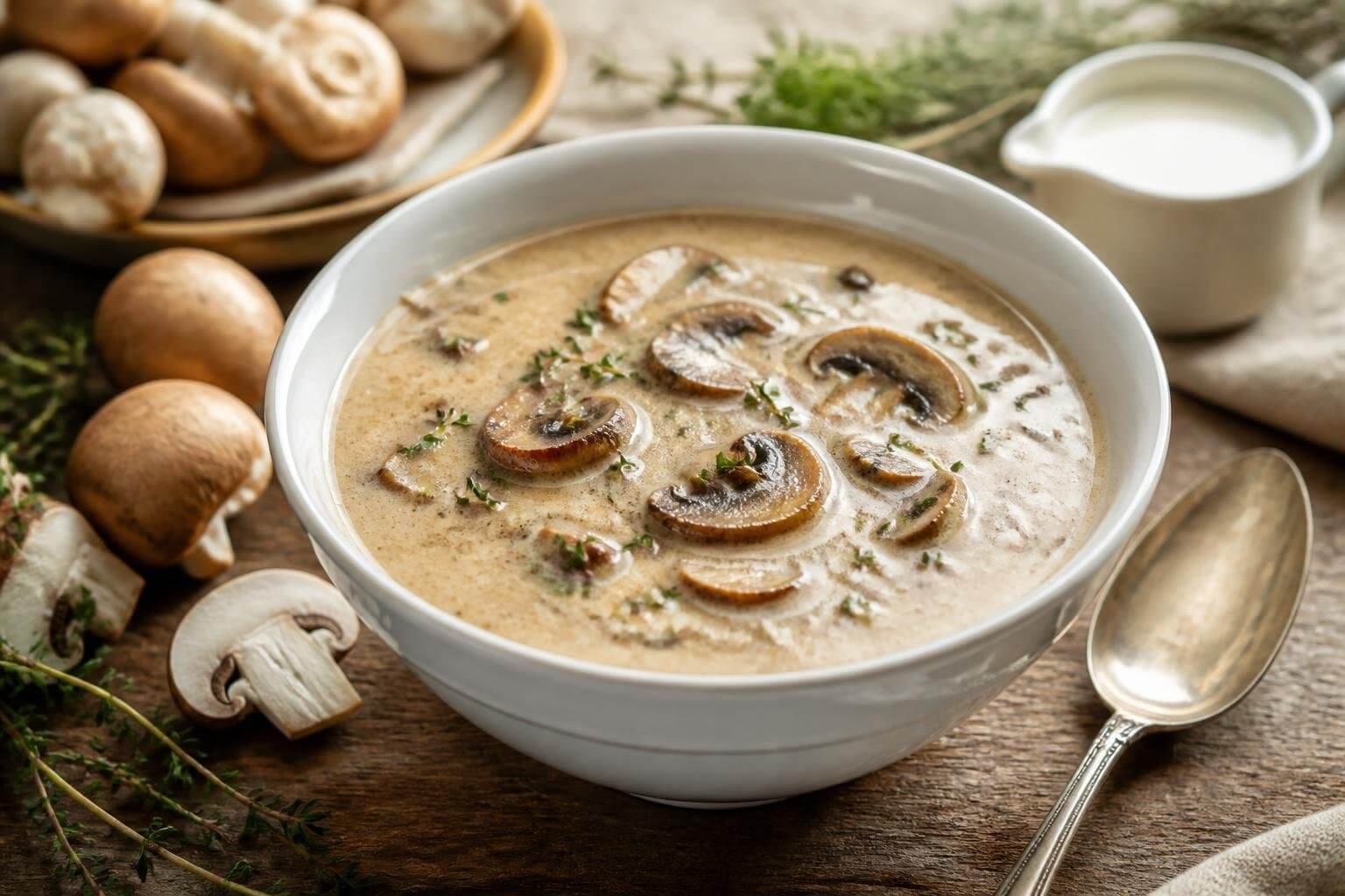 Martha Stewart French Mushroom Soup Recipe