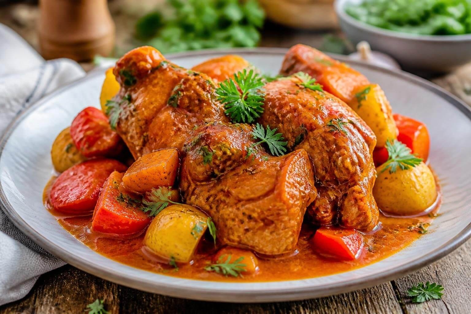 Hairy Bikers Paprika Pork Recipe