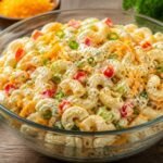 Cheddar Sour Cream Macaroni Salad Recipe